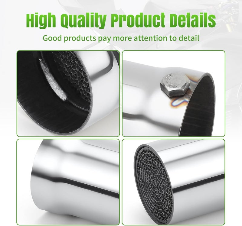 RIDLOG Motorcycle DB Killer 51mm Universal Muffler Silencer Baffle Removable Noise Eliminator Motorcycle Exhaust Pipe Muffler Fit for Yamaha Suzuki Harley Honda Kawasaki (With small wrench) - Image 5